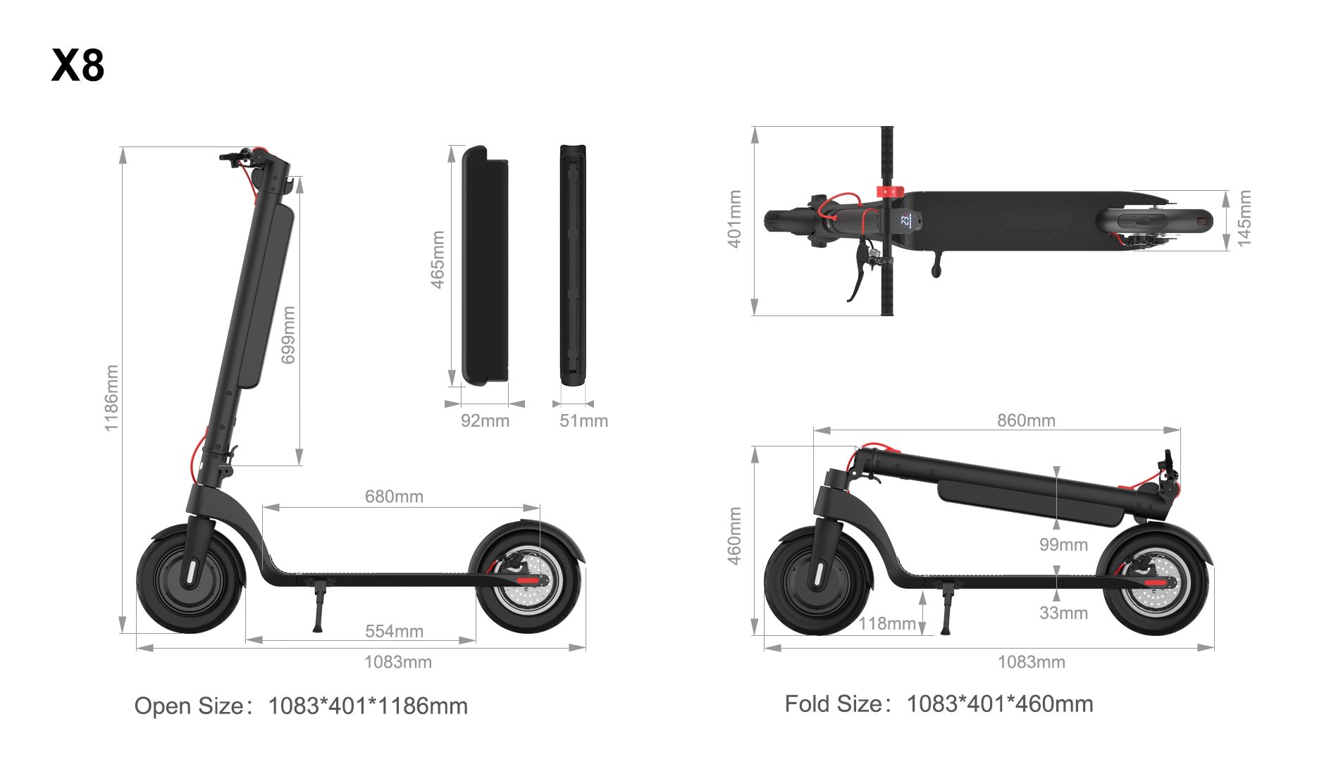 X8-scooter